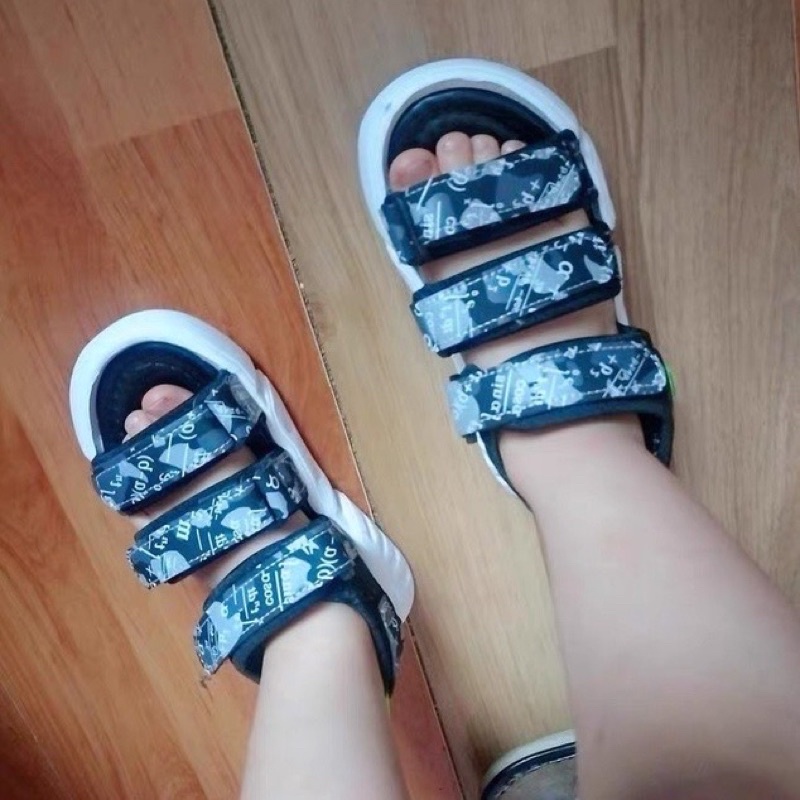 Sandal thể thao cho bé trai 2-7 tuổi mã 350, dép quai hậu siêu nhẹ quai ngang đế êm chống trượt cho bé, sz 21-30