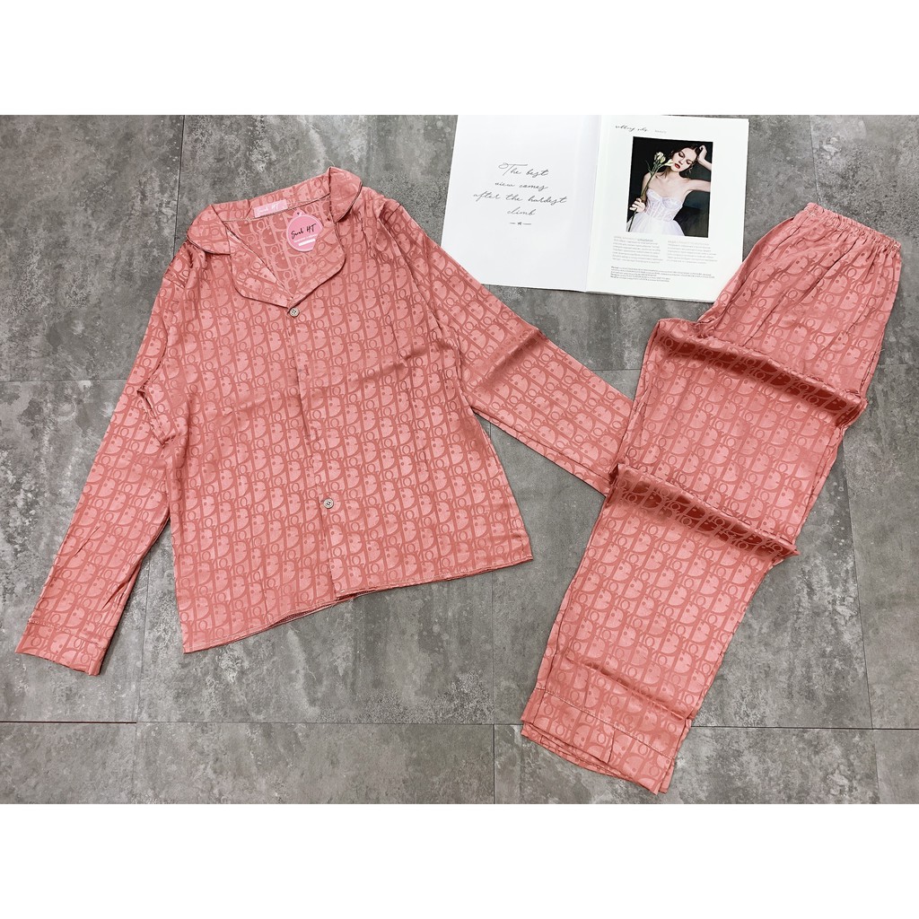 [Siêu Hot] Bộ đồ Pijama💖 Bộ lụa gấm cao cấp Cộc Tay-Quần Dài [HÀNG ĐẸP CHUẨN] | BigBuy360 - bigbuy360.vn