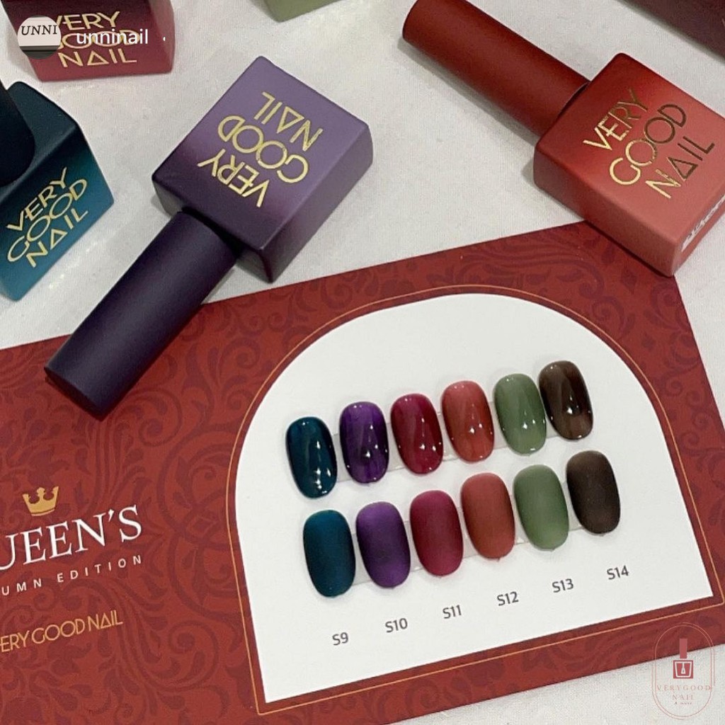 Very good nail sơn gel tách lẻ Queen's