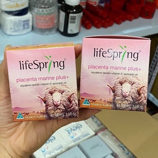 Kem nhau thai cừu LifeSpring Collagen Q10 Plus +.