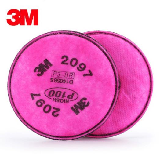 Phin lọc 3M 2097 lọc bụi, hơi hóa chất 1 cặp( 2 chiếc)