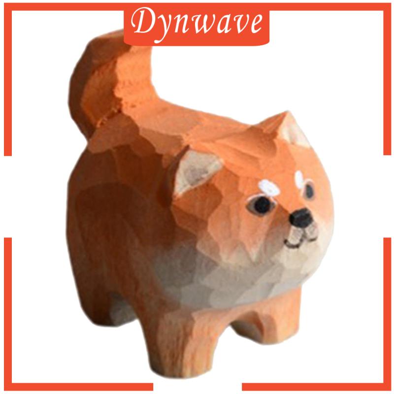 Mô Hình Chú Chó Bằng Gỗ Trang Trí Phòng Ngủ Cho Bé