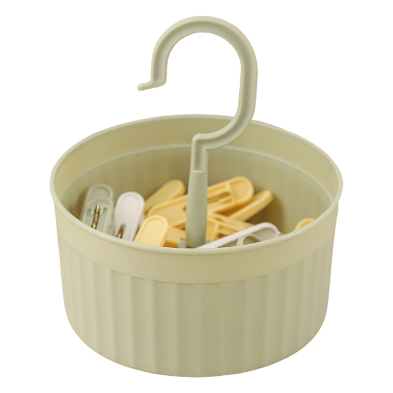 Set 24 Kẹp Nhựa Phơi Quần Áo Nhiều Màu Siêu Bền Kèm Hộp Đựng