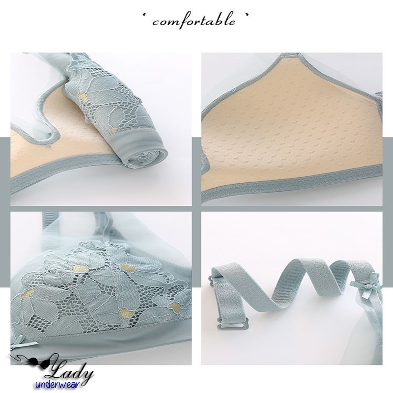 Bộ Đồ Lót Nữ Hoa Cúc Cao Cấp, Set Đồ Lót Nữ Phối Ren Nâng Ngực Không Gọng Nằm Trong BST 2021 | BigBuy360 - bigbuy360.vn