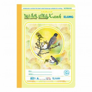 Vở kẻ ngang KLONG 80tr Hành tinh xanh; MS: 805