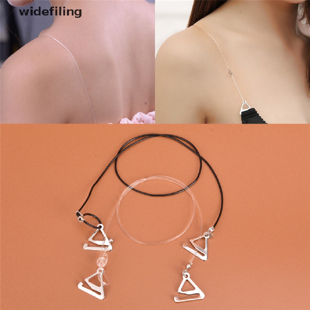 Dây Áo Ngực Trong Suốt Bản Rộng Có Thể Điều Chỉnh Cho Nữ