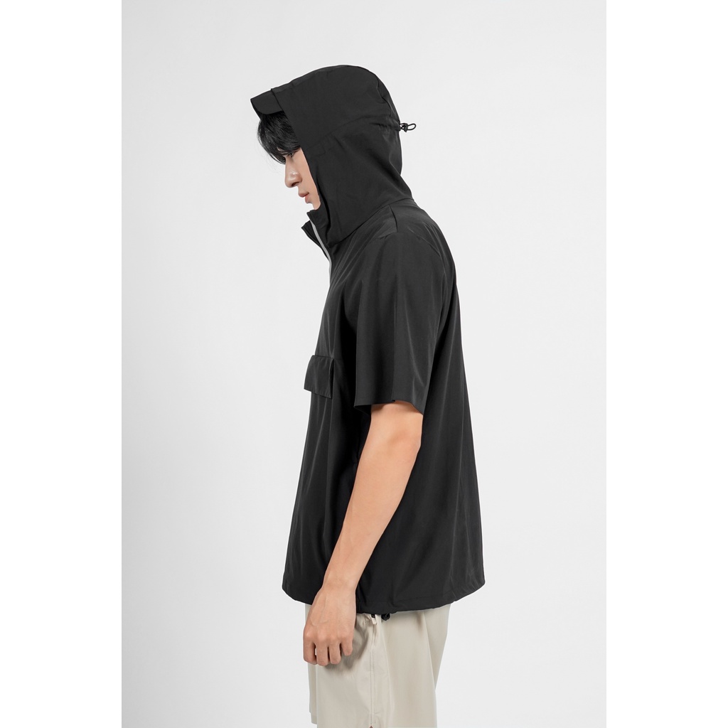 ÁO Hoodies tay ngắn thể thao.REGULAR - Routine 10F21HODA001