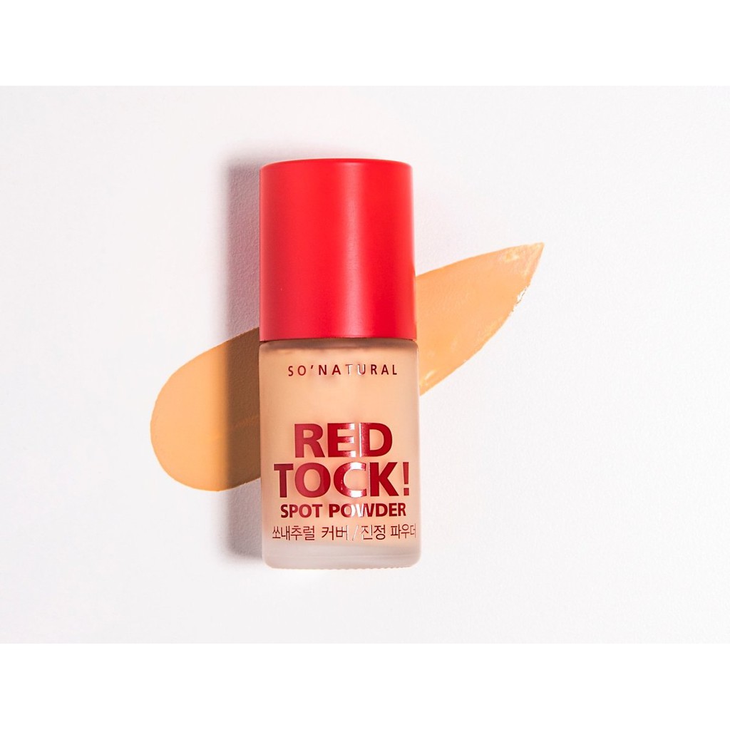 [10/03/2022] Bột Chấm Mụn Làm Giảm Mụn và Che Khuyết Điểm So Natural Red Tock Spot Powder 15ml