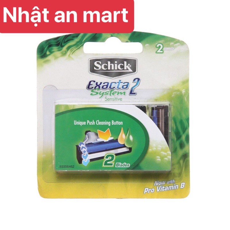 Bộ 4 lưỡi dao Schick Exactra 2 System