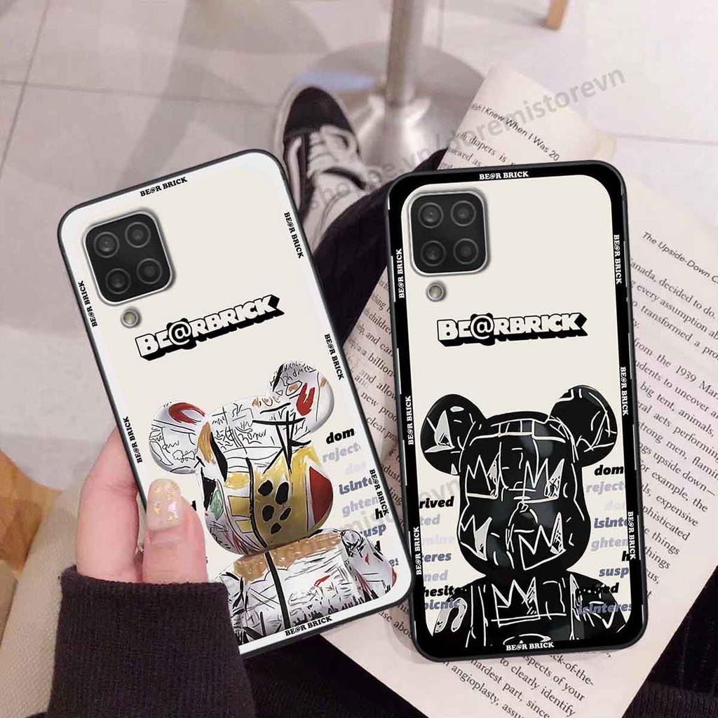 Ốp Samsung M32 / M62 thể thao, bear brick, ốp lưng dẻo thời trang bền đẹp