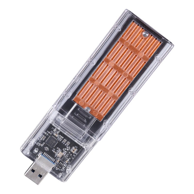 Vỏ Đựng Ổ Cứng M2 SSD SATA M.2 Sang USB 3.0 5G SSD Cho PCIE SATA M / B