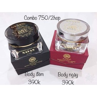Kem body dưỡng trắng da Cốt Navan
