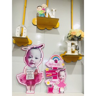 Chibi trang trí sinh nhật cho bé cao 35cm