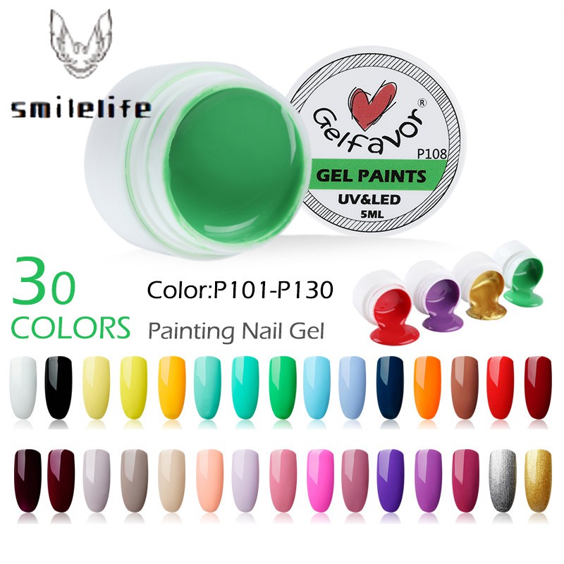 Sơn Móng Tay Gel Uv 30 Màu