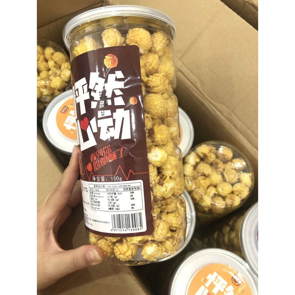 BẮP RANG BƠ HŨ 150G 2 VỊ - CARAMEN - BƠ - ĂN VẶT