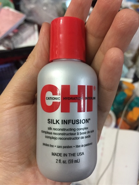 Tinh Dầu Dưỡng Suôn Mượt CHI Silk Infusion - 59ml