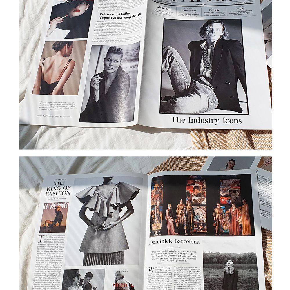 BTLIMER Tạp Chí Làm Phông Nền Chụp Ảnh Đa Năng