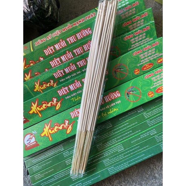Hương muỗi - Dũng sỹ diệt muỗi an toàn hộp 30 que