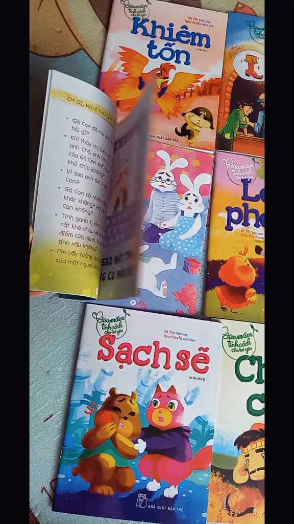 Sách - Combo 9 Cuốn Gieo Mầm Tính Cách Cho Bé Yêu | BigBuy360 - bigbuy360.vn