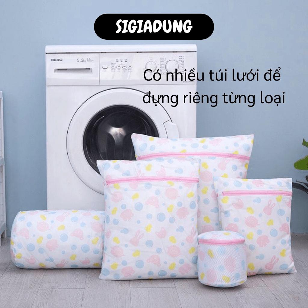 [SGD] Túi Giặt Quần Áo - Túi Giặt Đồ Máy Giặt, Đồ Lót Có Dây Khóa Kéo Chắc Chắn 6445