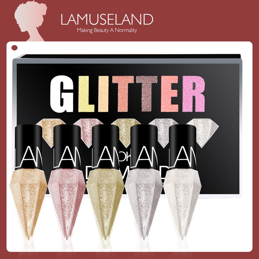 LAMUSELAND Bút kẻ mắt kim tuyến tiện lợi theo phong cách cung đình Trung Hoa 20g LK12L | BigBuy360 - bigbuy360.vn