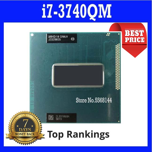 Cpu Core i7-3740QM thay thế hoặc nâng cấp dành cho máy tính xách tay