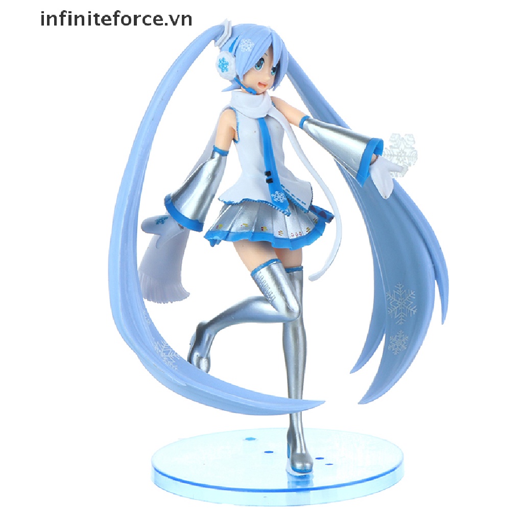 Mô Hình Nhân Vật Miku Tai Thỏ Bằng Pvc 22CM