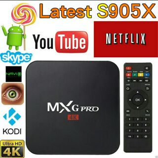 Android TV Box MXG Pro Ram 3G Rom 32G