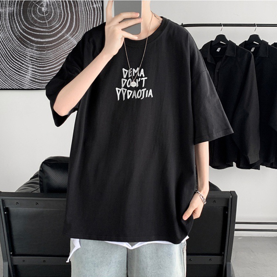 Áo thun Unisex Phong Shop MÈO DEEM phông tay lỡ nam nữ form rộng Oversize 3 màu