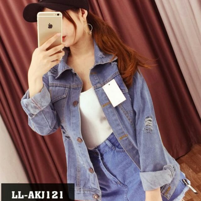 Áo khoác jeans lẻ 145k sỉ từ 2 cái 140k
