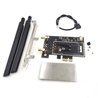 Adapter chuyển đổi WIFI Hackintosh Broadcom BCM94360CS2 (M.2/NGFF - PCIe)