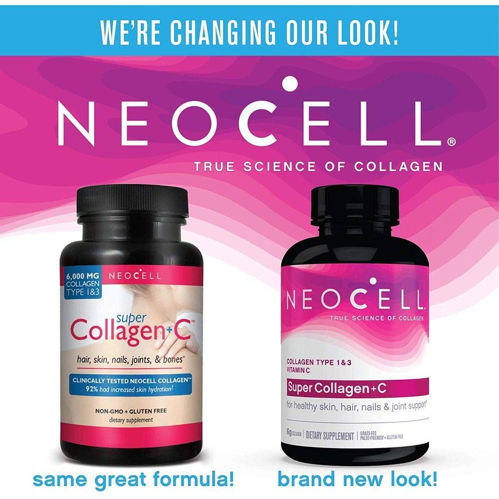 Super Collagen Neocell +C 6000 Mg (mẫu Mới) 250v