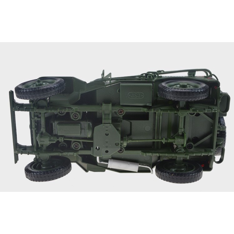 Mô hình xe Jeep Thế chiến II tỉ lệ 1:18
