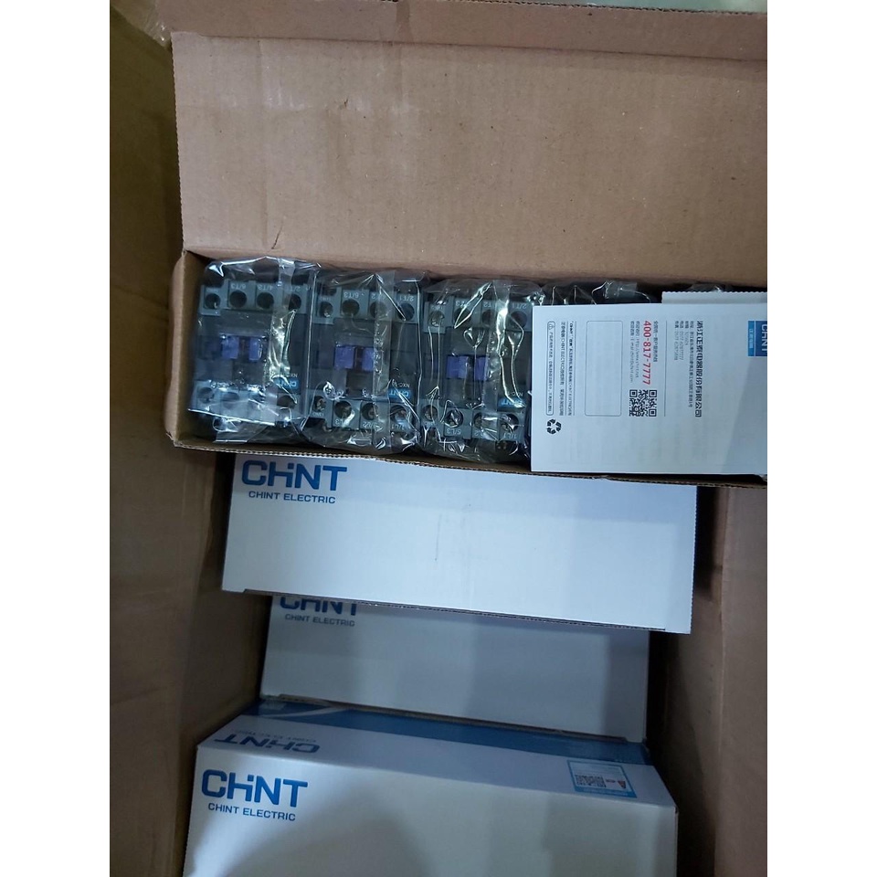Khởi động từ 1 pha 220V CHINT NXC-18A 4000W HÀNG CHÍNH HÃNG ĐỘ BỀN CAO contactor
