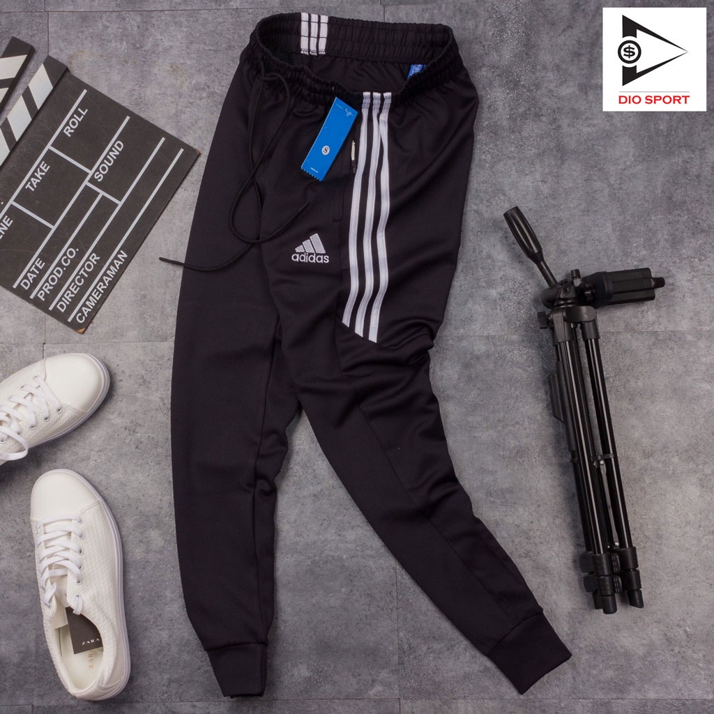Quần Dài Nam Thể Thao ADIDAS 3 Sọc Thể Thao Cao Cấp