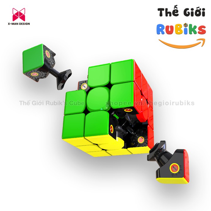 Rubik 3x3 Tornado V2 / V3 M Cao Cấp Flagship QiYi X-Man Tornado V2M Có Nam Châm ...