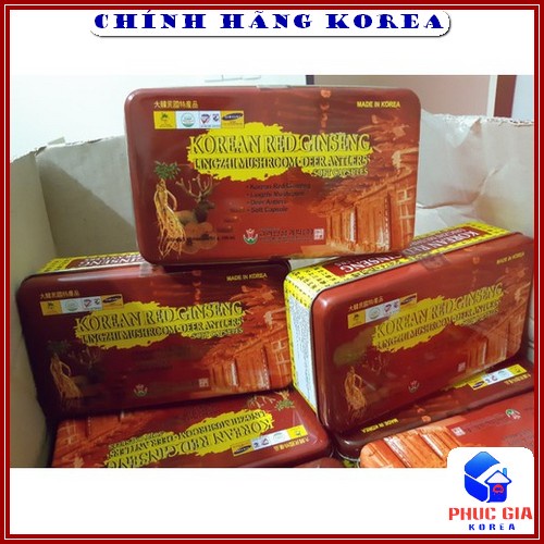 Viên Đạm Hồng Sâm Hàn Quốc, Hộp 60 viên | BigBuy360 - bigbuy360.vn