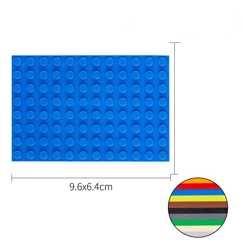 Đế Nhựa Khối Xây Dựng 16*16 Điểm 12.8*12.8CM Tương Thích Lego Đồ Chơi
