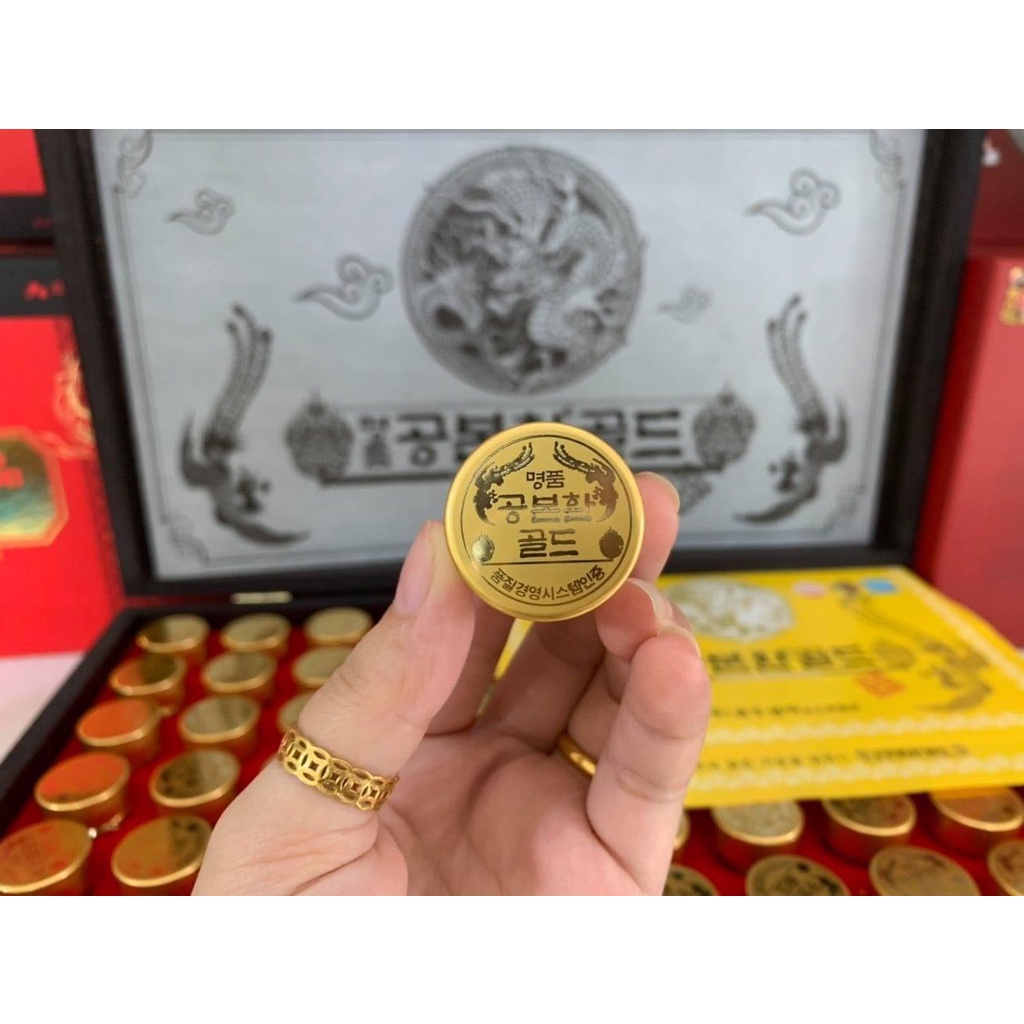 Đông Trùng Hạ Thảo Kwang Hwa hộp gỗ đen Korea ~ Hộp 60v .