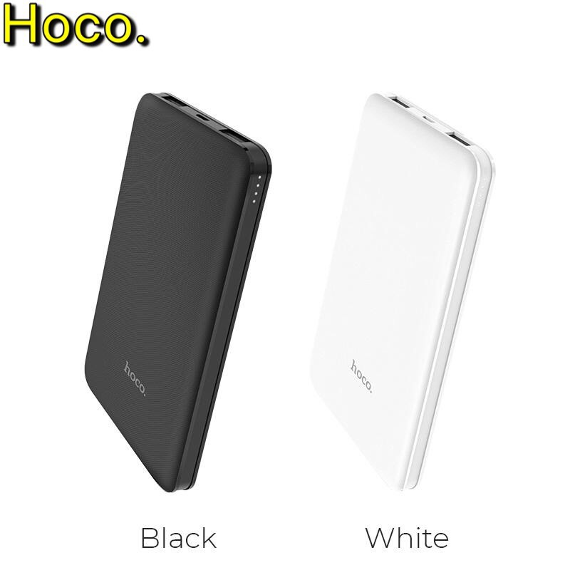 Pin sạc dự phòng Hoco J26 Simple energy 10000mAh 2 cổng sạc (2 MÀU) - HÀNG CHÍNH HÃNG