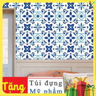 DECAL GẠCH BÔNG CÔ BA SÀI GÒN 20X20CM CÓ QUÀ TẶNG KÈM