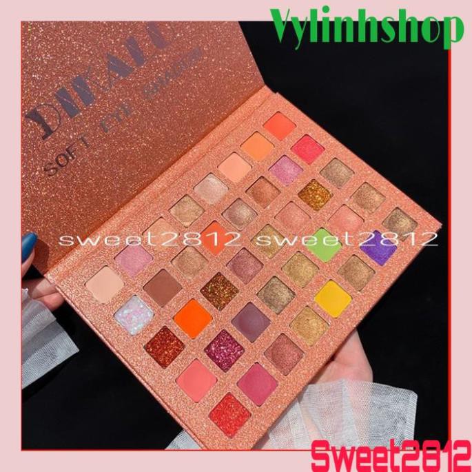 Bảng Phấn Mắt 40 ô Dikalu Soft Eye Shadow PMDK02