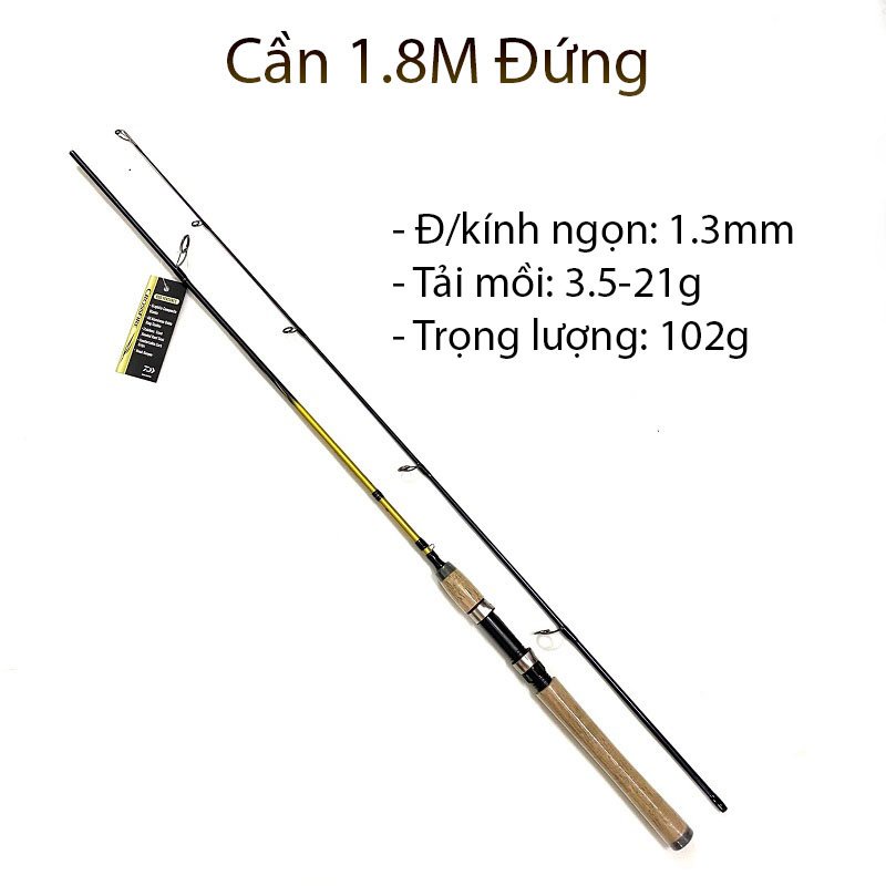 Cần câu lure DAIWA CROSSFIRE máy ngang và máy đứng, Cần câu máy DAIWA CROSSFIRE, ngọn ML
