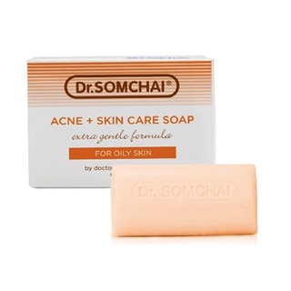 Xà phòng tắm ngăn ngừa mụn cho da dầu Dr.Somchai Acne Skin Care Soap Oily Skin 80g