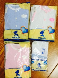 Quần áo sơ sinh miomio