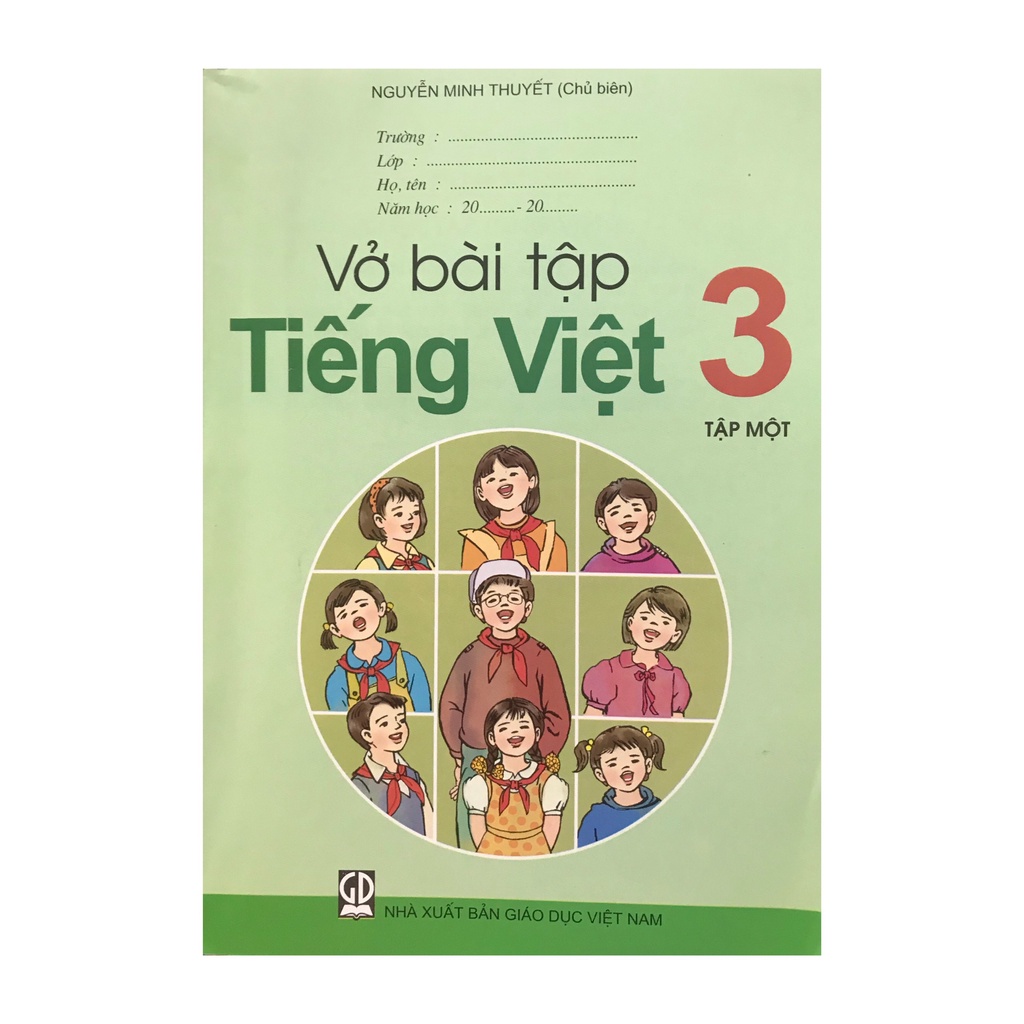 Sách - Vở bài tập Tiếng Việt lớp 3 tập 1 ( bán kèm 1 bút chì )