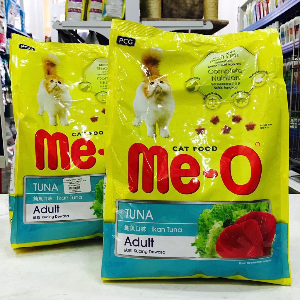 Thức ăn cho mèo lớn me-o cá ngừ 350g - hạt cho mèo meo