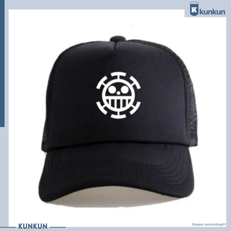 Nón lưỡi trai đen Trafalgar Law  nam nữ unisex mới nhất