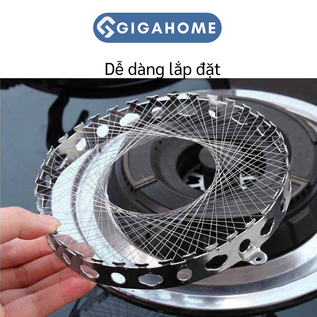 Vòng Lưới Tiết Kiệm Gas GIGAHOME Giảm Ô Nhiễm Khí Thải, Chắn Gió 4825