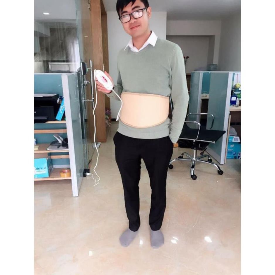 Đai quấn nóng giảm béo, giảm mỡ bụng SAUNA BELT - SPAMALL